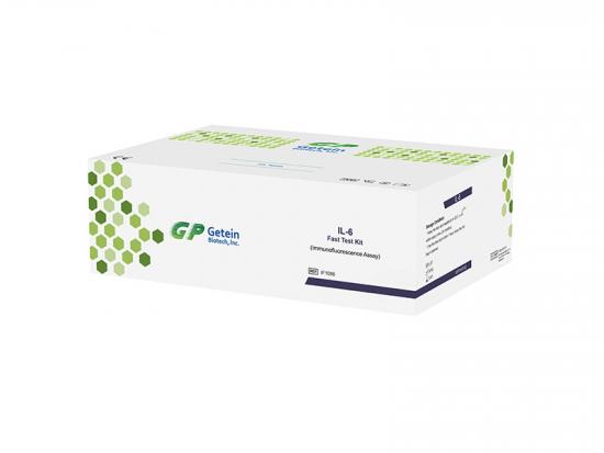 Kit de test rapide IL-6 (test d'immunofluorescence)
