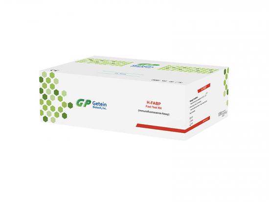 Kit de test rapide H-FABP (test d'immunofluorescence)
