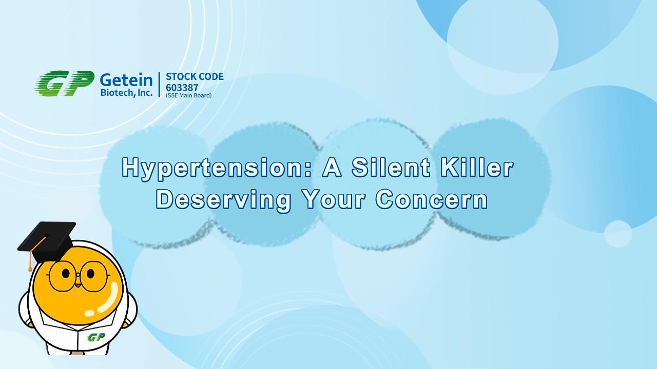 Solution de test de l'hypertension Getein