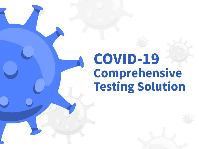 Solution de test complète COVID-19
