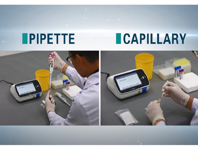 Présentation de l'analyseur d'immunoessai quantitatif FIA8600 et démonstration du fonctionnement
